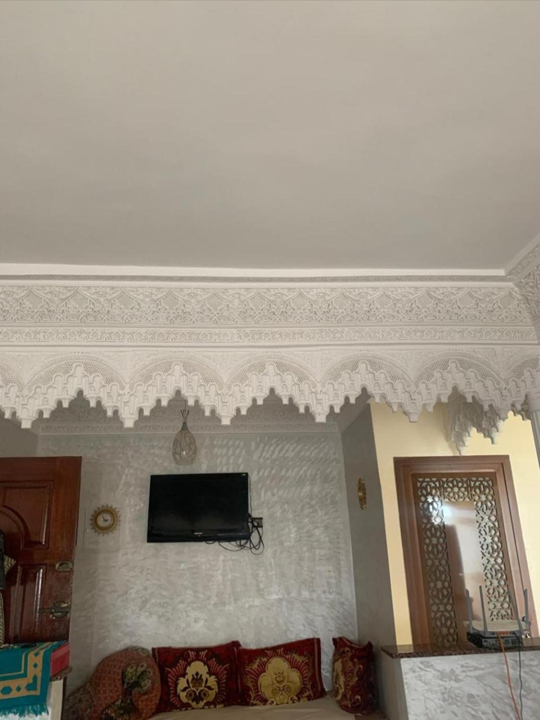 Adorable Apartamento A 8 Min Del Aeropuerto De Casablanca,Wifi Ultra Rapido Y Parking Gratis Derroua Exteriör bild